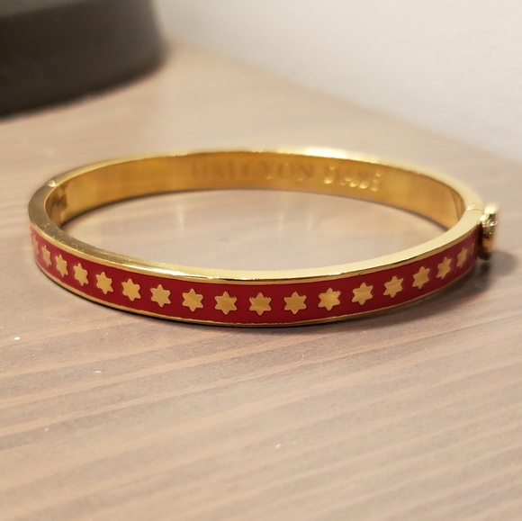 Halcyon Days hinged Bangle - Picture 1 of 4